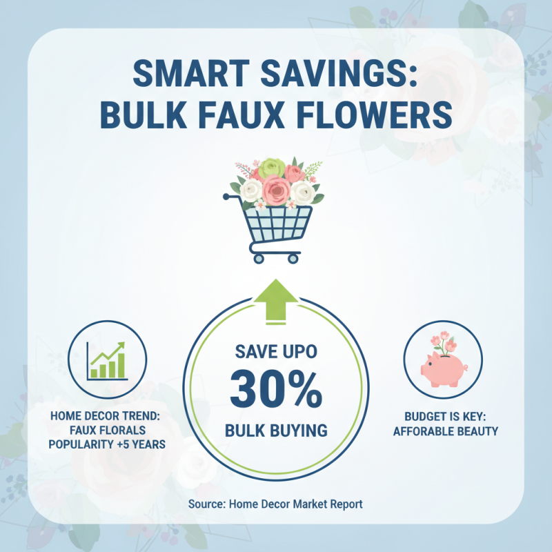 10 Essential Tips for Buying Fake Flowers In Bulk for Your Home Decor