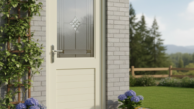 How to Choose the Best UPVC Back Doors for Your Home?