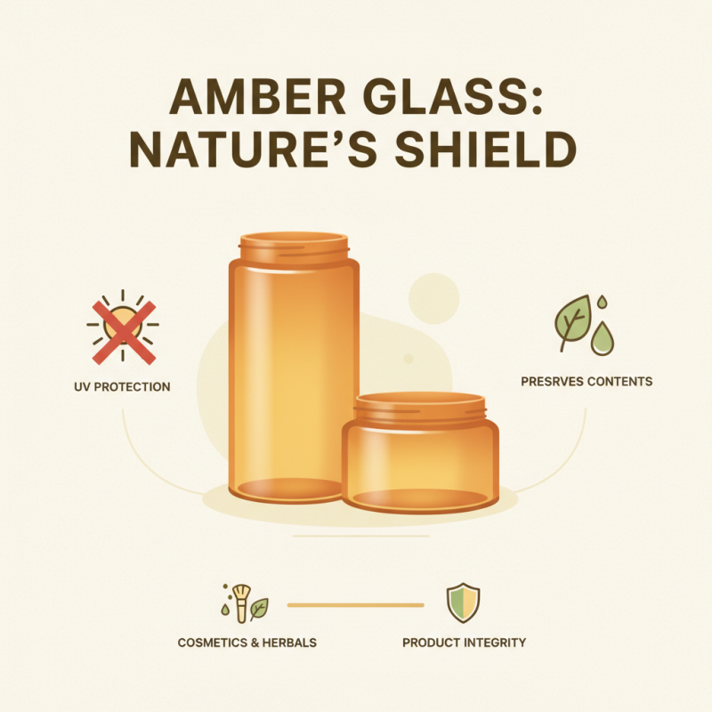 What is Amber Glass Jars and Why Are They Popular?