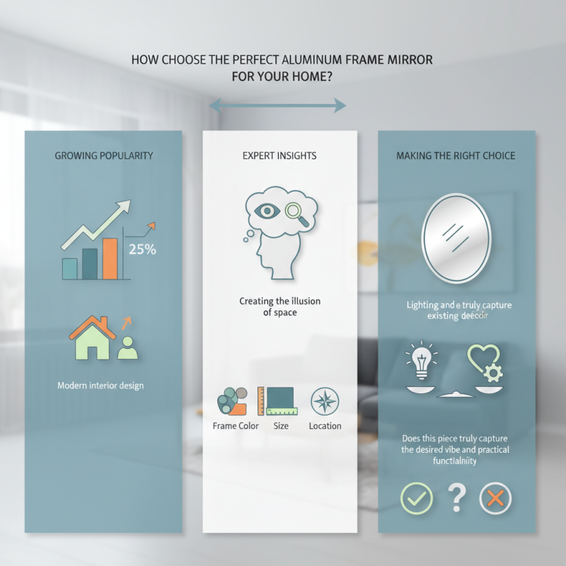 How to Choose the Perfect Aluminum Frame Mirror for Your Home?