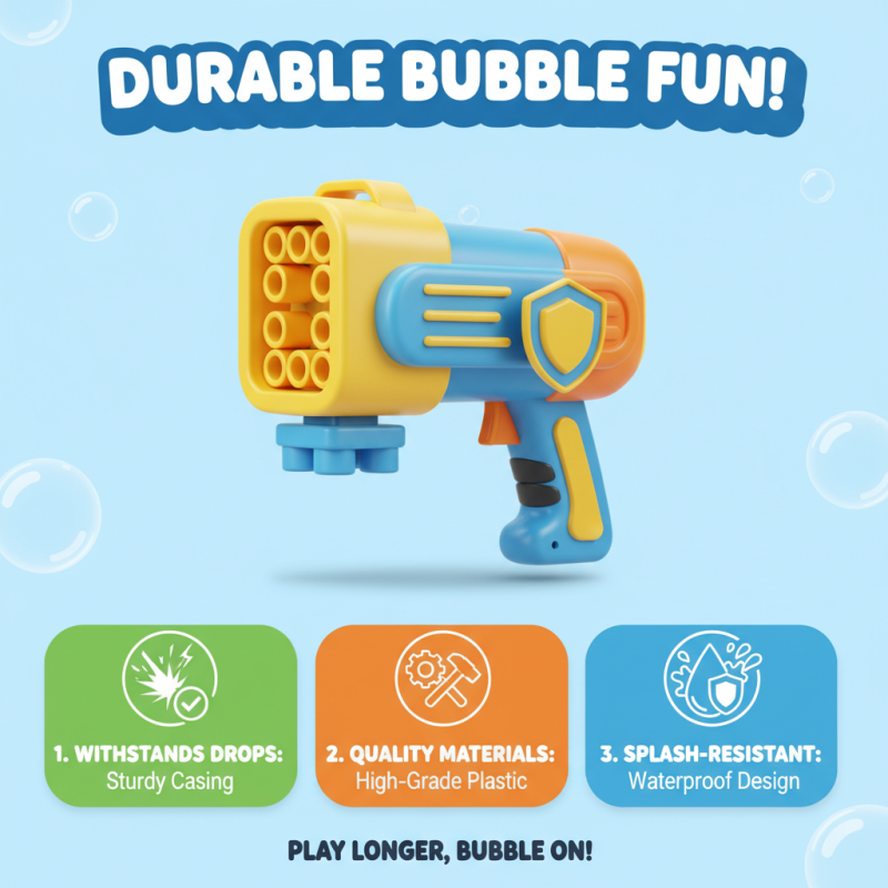 Top Bubble Gun Machine Features You Need to Know?