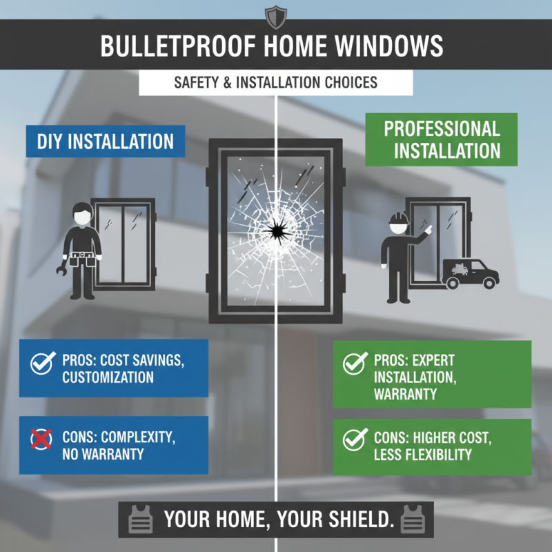 How to Choose Bullet Proof Windows for Your Home Safety?