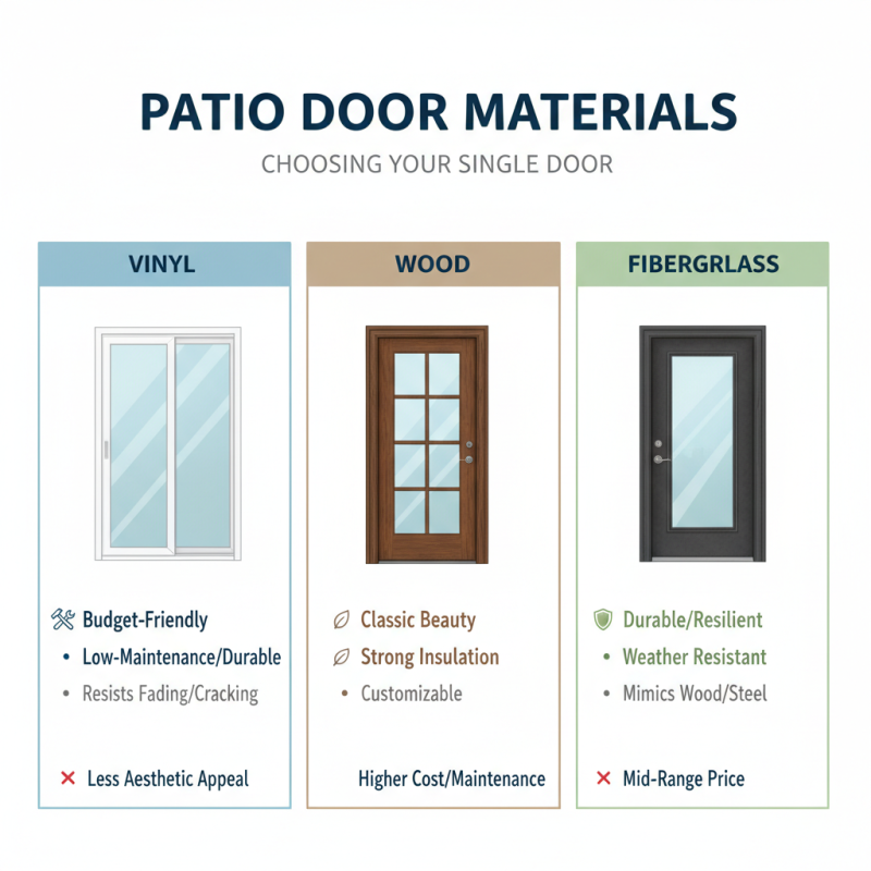 10 Essential Tips for Choosing the Right Single Patio Door