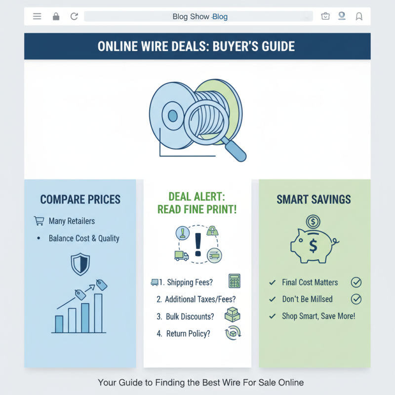 Top Tips for Finding the Best Wire for Sale Online?