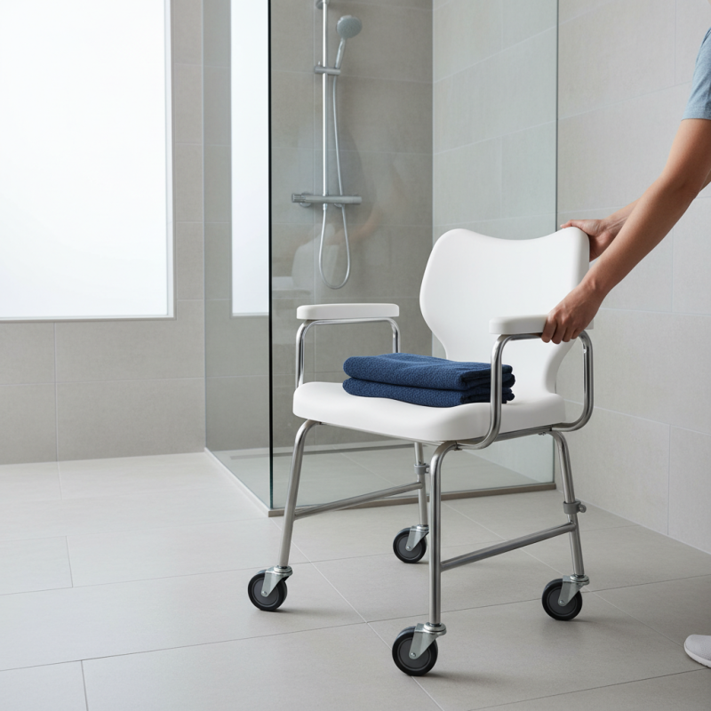 Why Choose a Bariatric Shower Chair with Wheels for Safety?