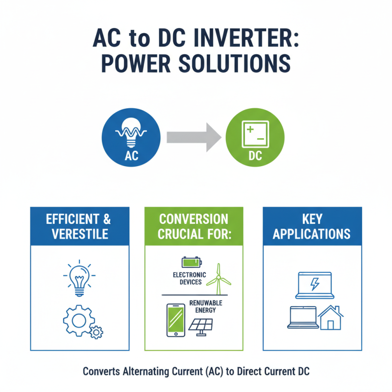 Why Choose an AC to DC Inverter for Your Power Needs?
