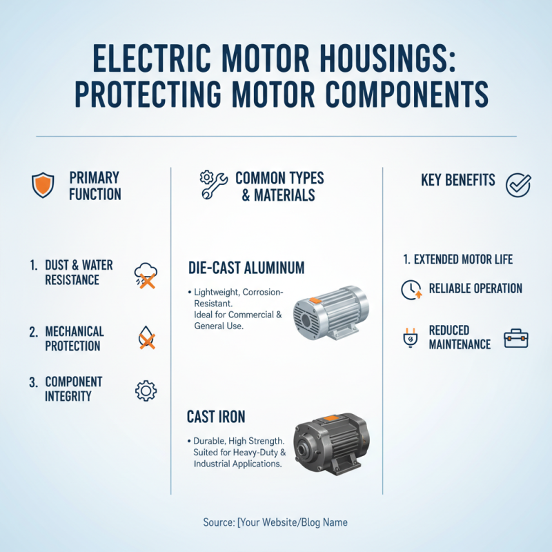 Top Electric Motor Housing Types and Their Applications Explained