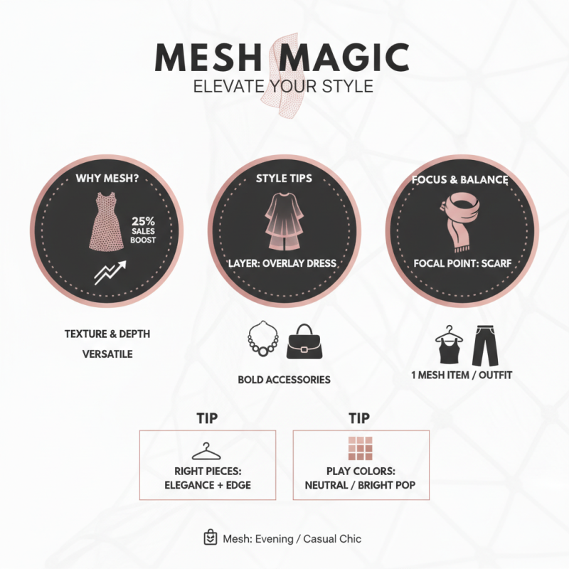 How to Style Mesh In Clothing for Every Occasion?