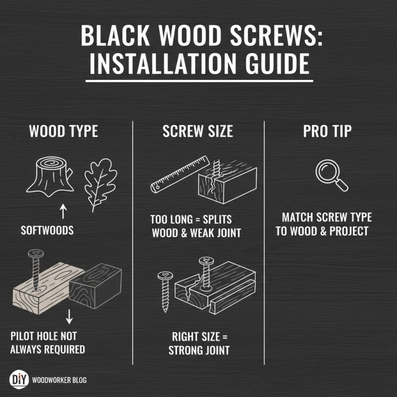 Best Black Wood Screws for 2026 What You Need to Know?