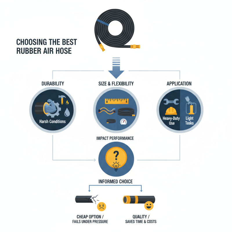 How to Choose the Best Rubber Air Hose for Your Needs?