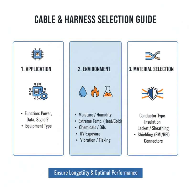 2026 How to Choose the Right Cable and Harness for Your Needs?
