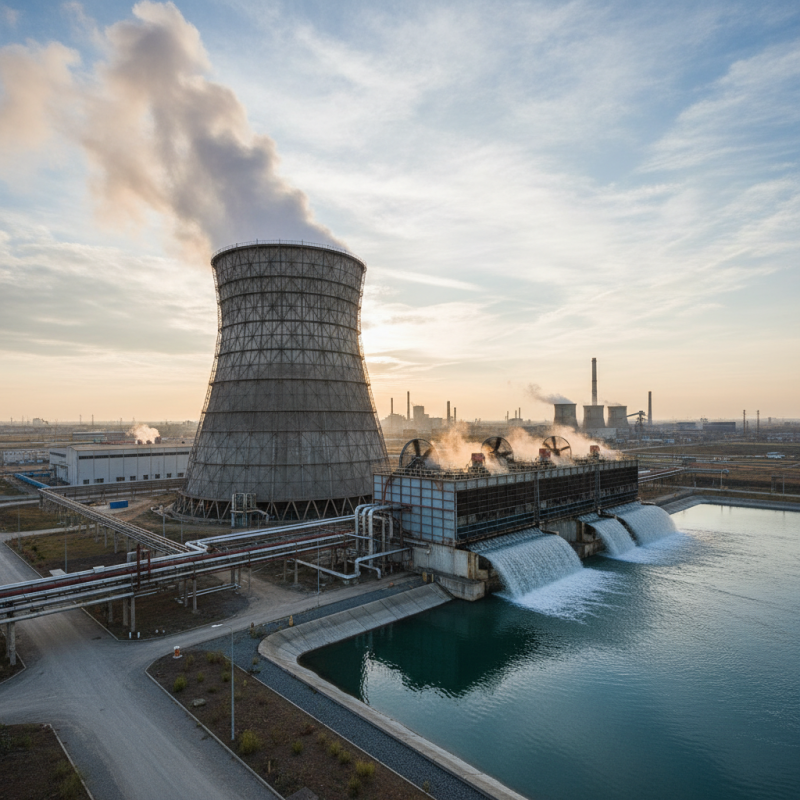 What is a cooling tower and how does it work?