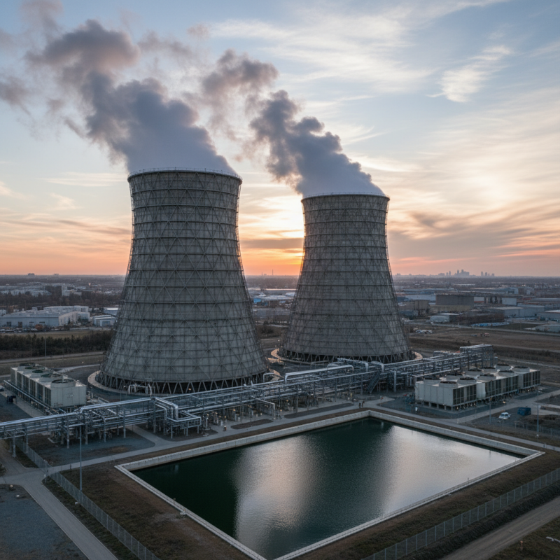 What is the Purpose of a Cooling Tower in Industrial Systems?
