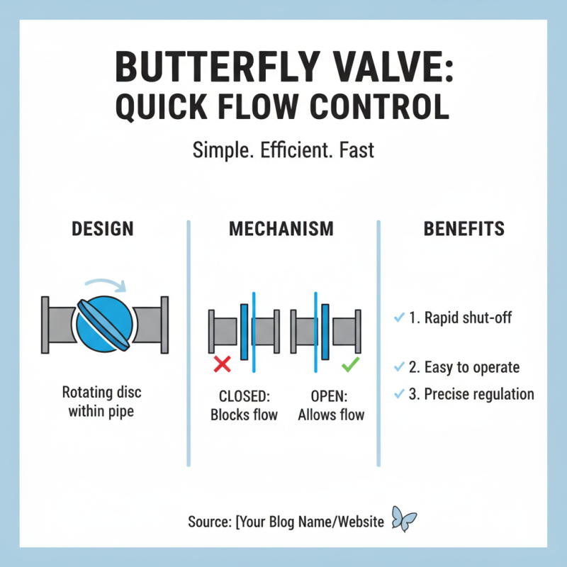 What is a butterfly valve and how does it work?