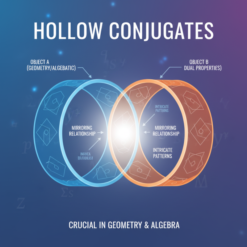 How to Understand Hollow Conjugate in Mathematics?