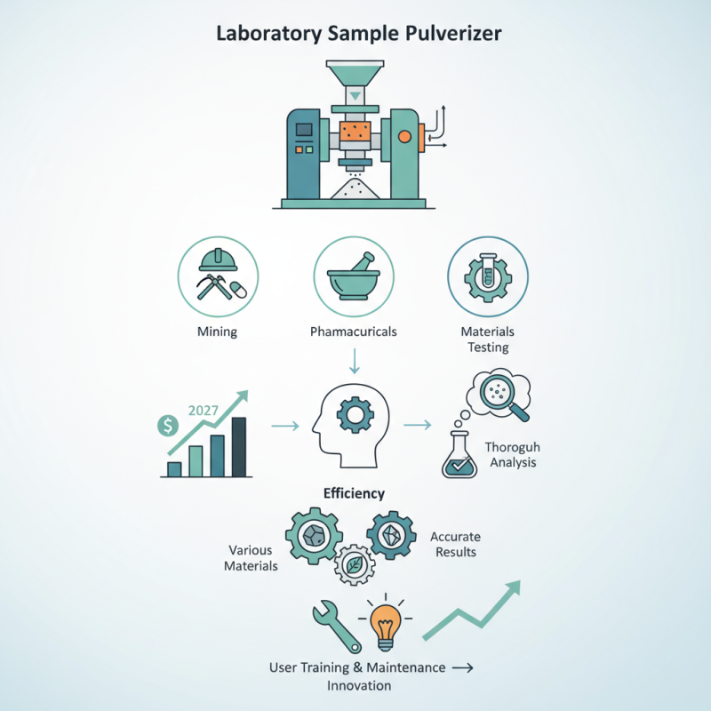 What is a laboratory sample pulverizer and how does it work?