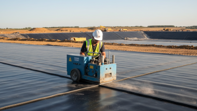 Top Tips for Using a Geomembrane Welding Machine?