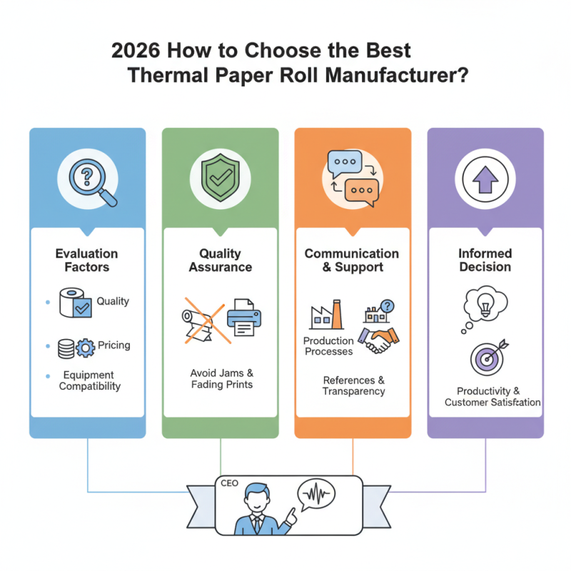 2026 How to Choose the Best Thermal Paper Roll Manufacturer?