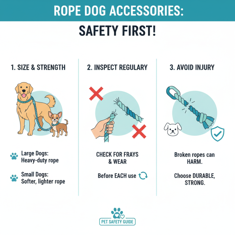 Top Tips for Using Rope Dog Accessories Safely and Effectively