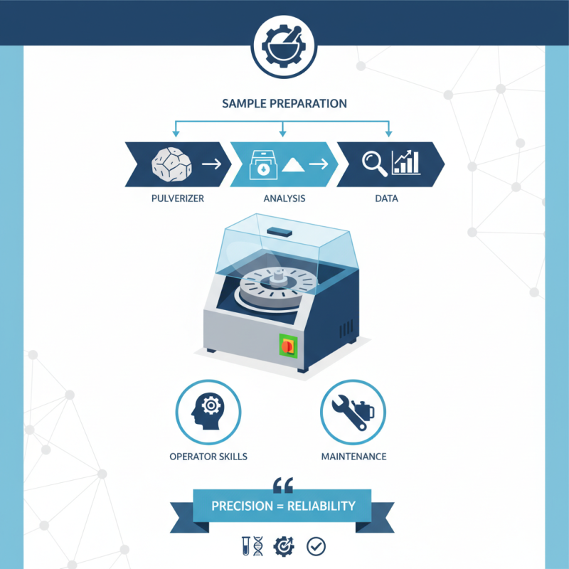 What is a laboratory sample pulverizer and how does it work?