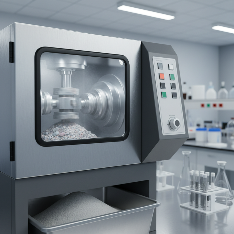 What is a laboratory sample pulverizer and how does it work?