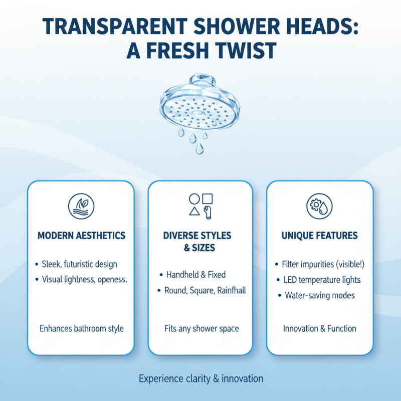 Top Transparent Shower Heads for a Unique Bathroom Experience?