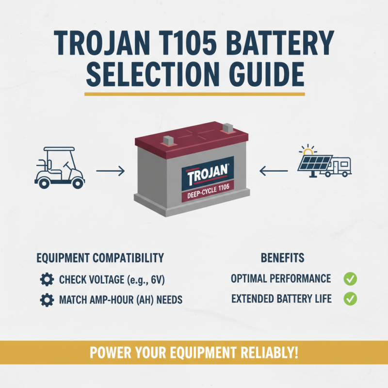 Essential Tips for Choosing the Right Trojan T105 Battery