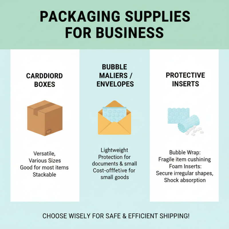 How to Choose the Best Packaging Supplies for Your Business Needs?