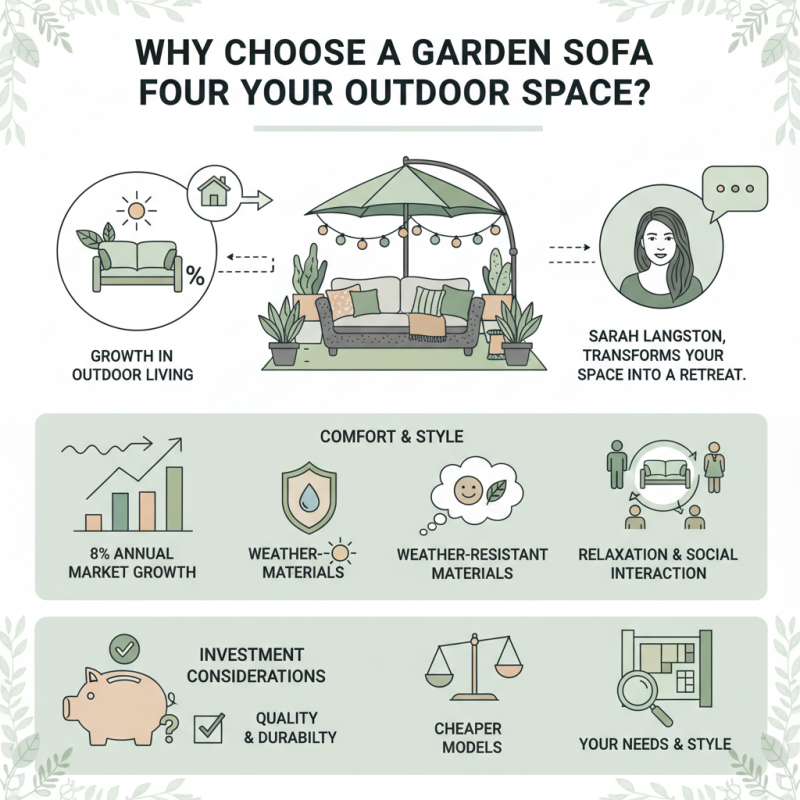 Why Choose a Garden Sofa for Your Outdoor Space?