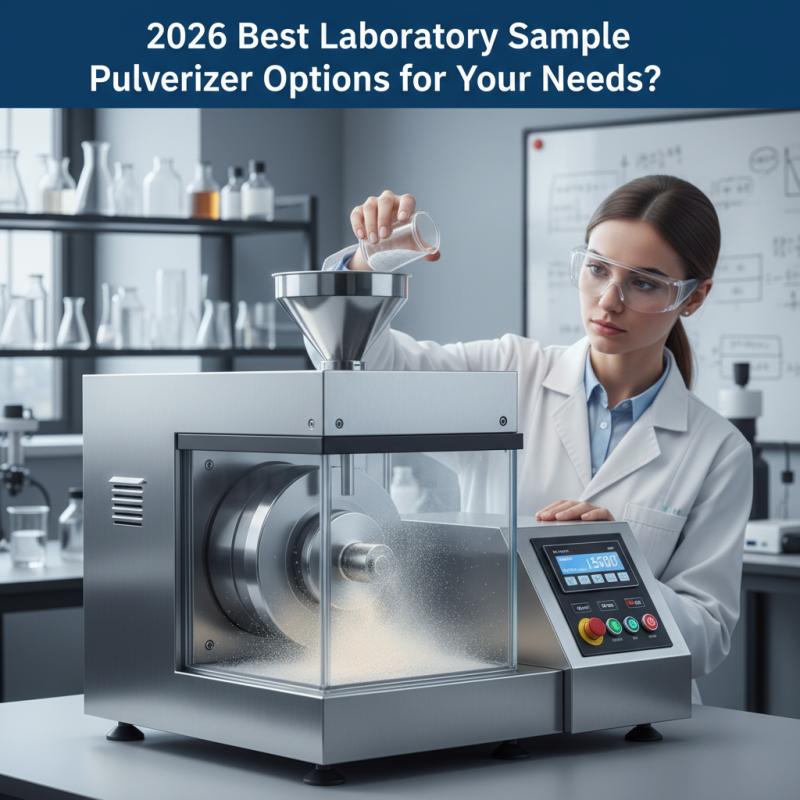 2026 Best Laboratory Sample Pulverizer Options for Your Needs?