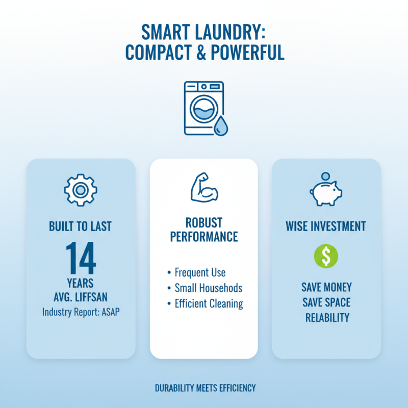 Top 10 Benefits of Compact Stackable Washer Dryer for Small Homes?
