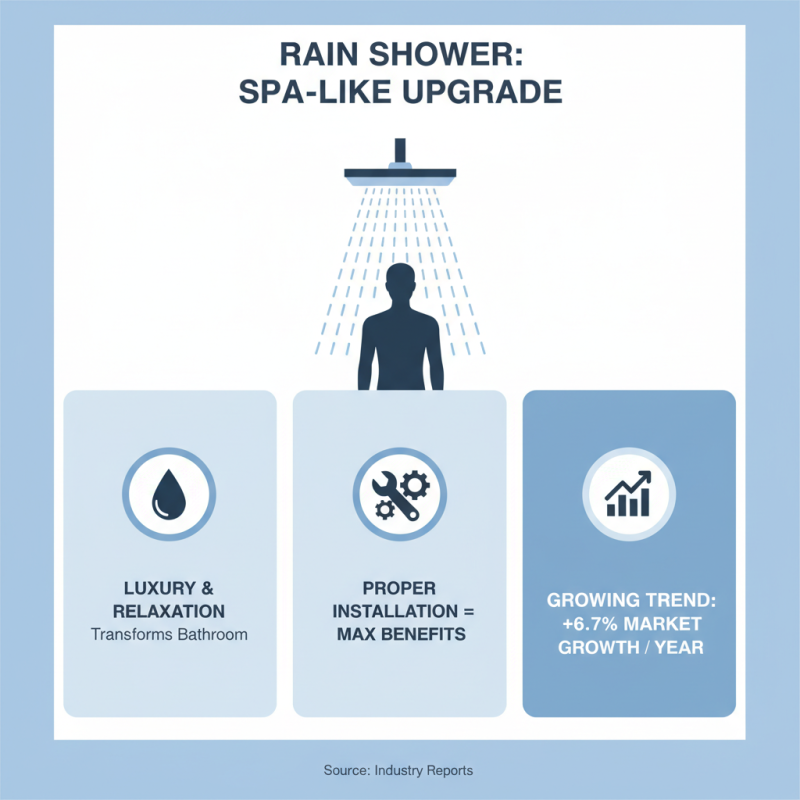 2026 Best Rainfall Shower Heads for a Modern Bathroom?