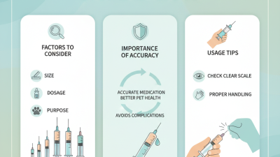 How to Choose the Right Veterinary Syringe for Your Pet Care Needs?