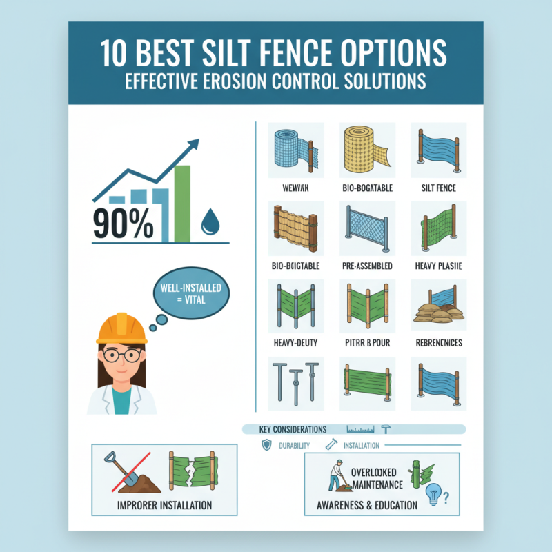 10 Best Silt Fence Options for Effective Erosion Control Solutions?