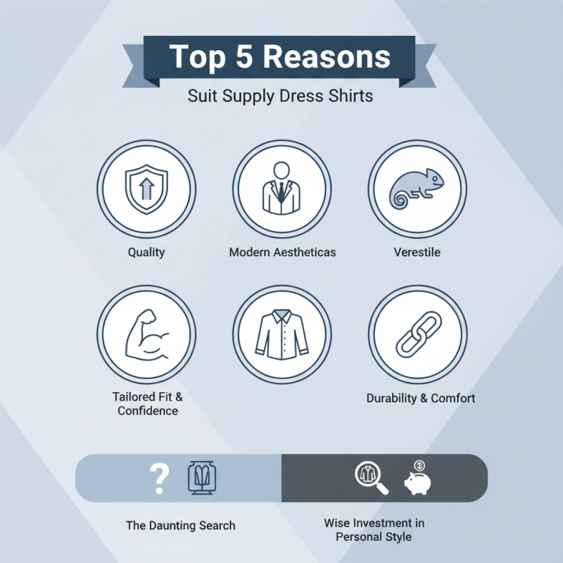 Top 5 Reasons to Choose Suit Supply Dress Shirts？