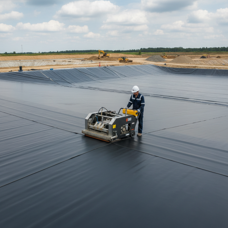 What is the best geomembrane welding machine for your project?