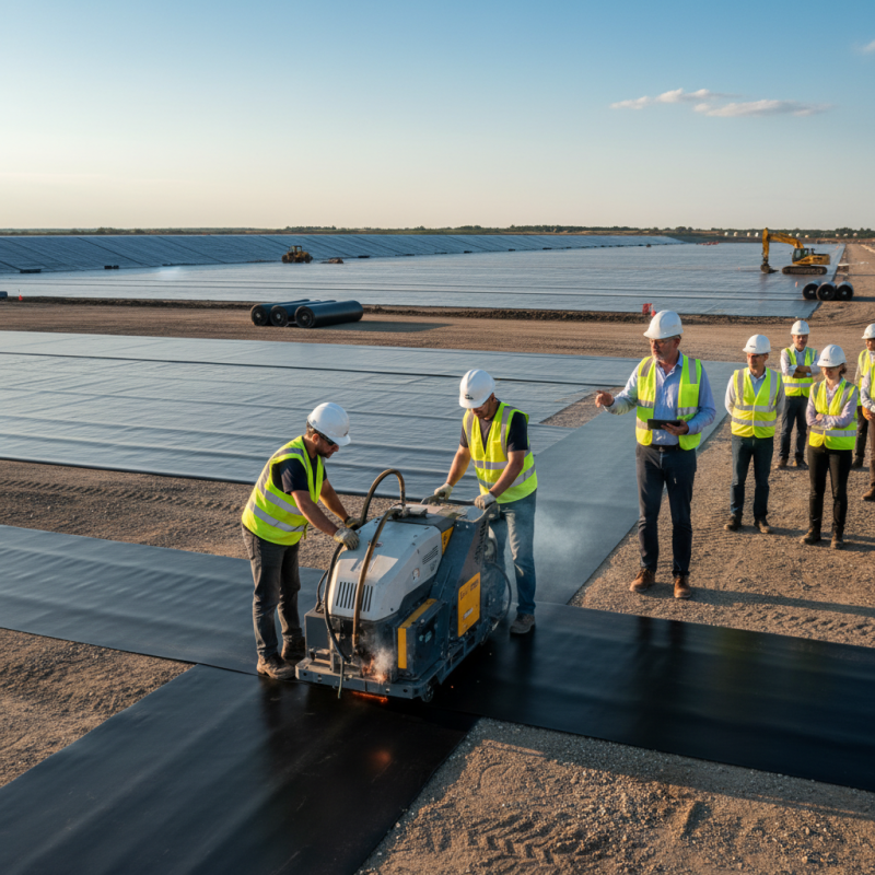 Why Choose a Geomembrane Welding Machine for Your Projects?