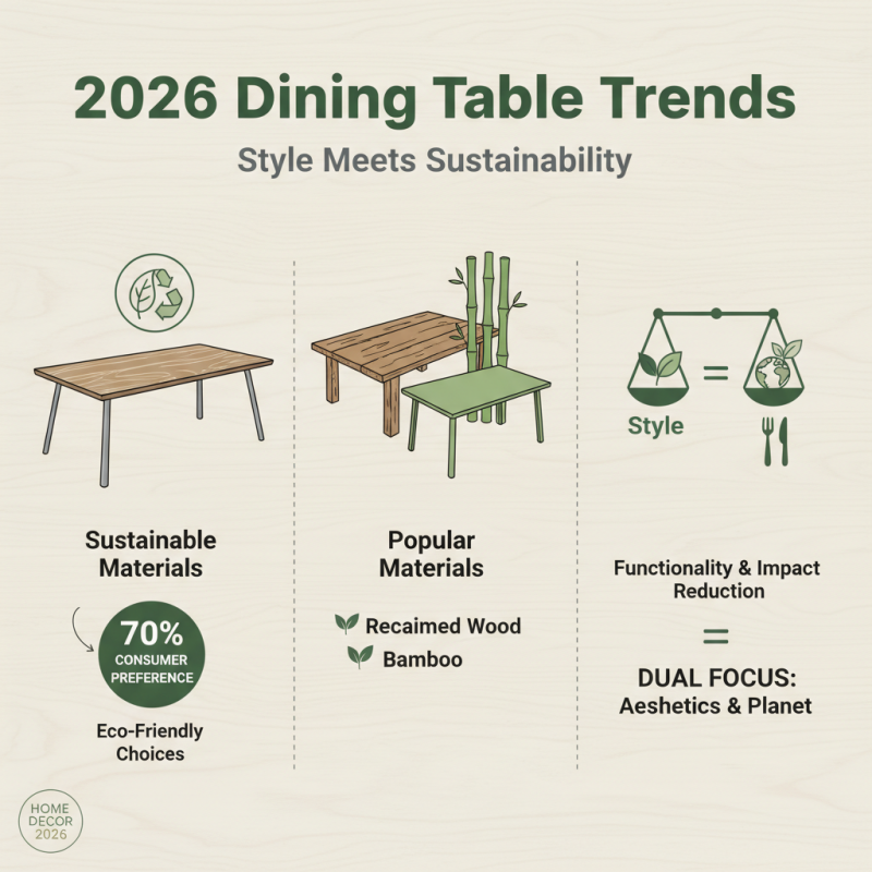 2026 Top Dining Table Styles You Need to Know?