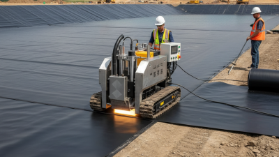 What is a Geomembrane Welding Machine and How Does It Work?