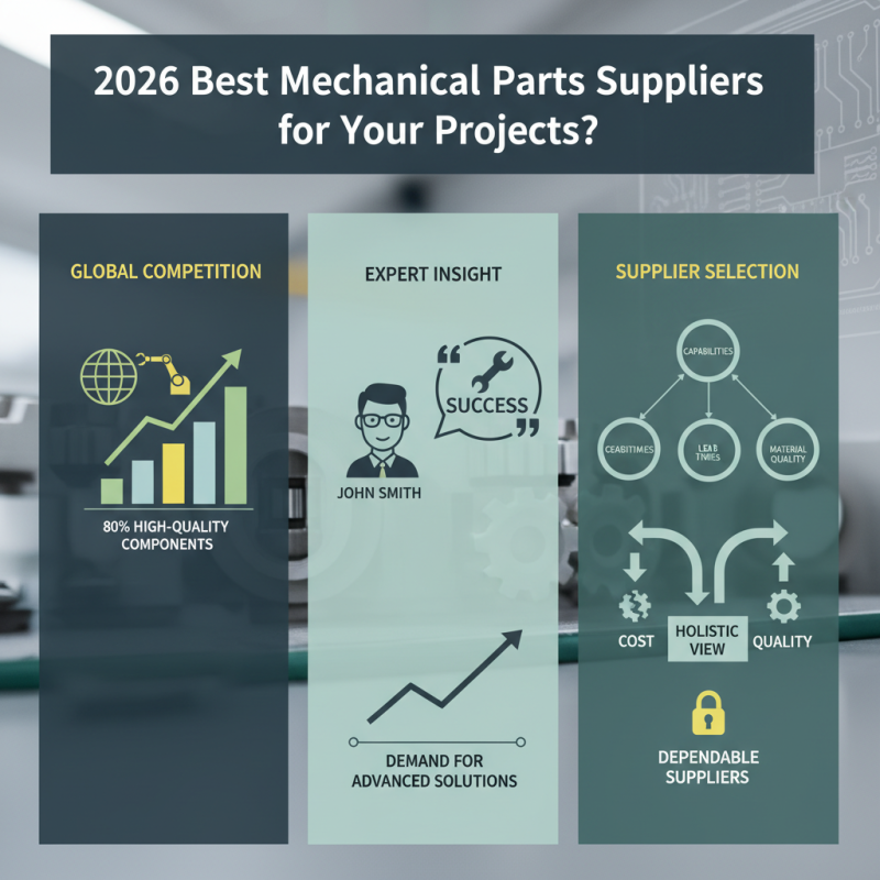 2026 Best Mechanical Parts Suppliers for Your Projects?