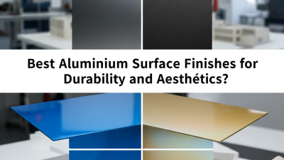 Best Aluminium Surface Finishes for Durability and Aesthetics?