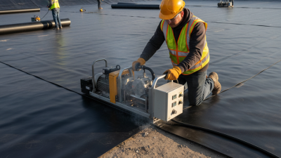 Essential Tips for Using a Geomembrane Welding Machine?