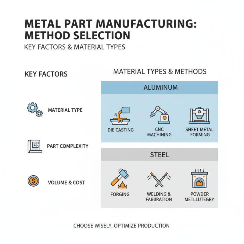 How to Choose Metal Parts Manufacturing Methods for Your Project?