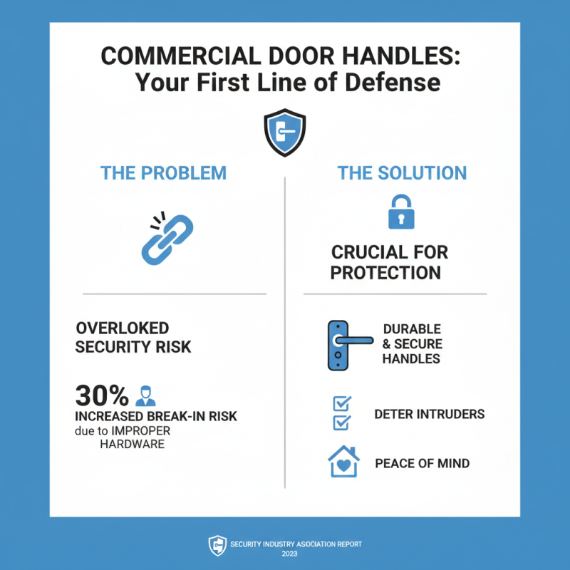 Why Commercial Door Handles Are Essential for Your Business Security?