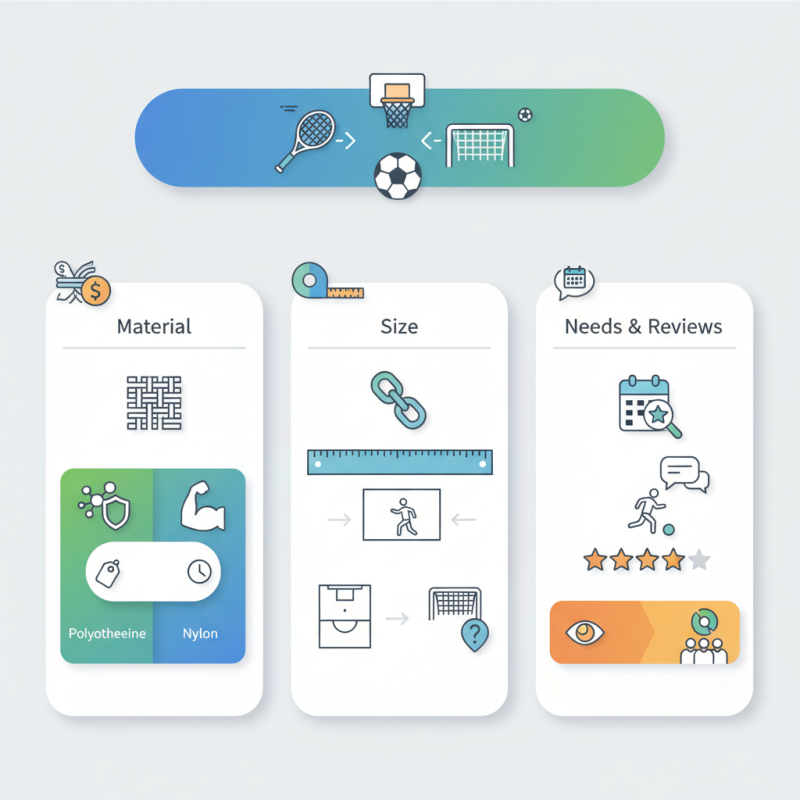 How to Choose the Best Sports Net for Your Needs?