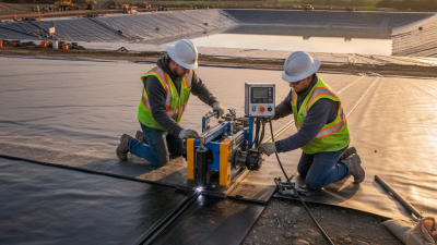 Essential Tips for Using a Geomembrane Welding Machine?