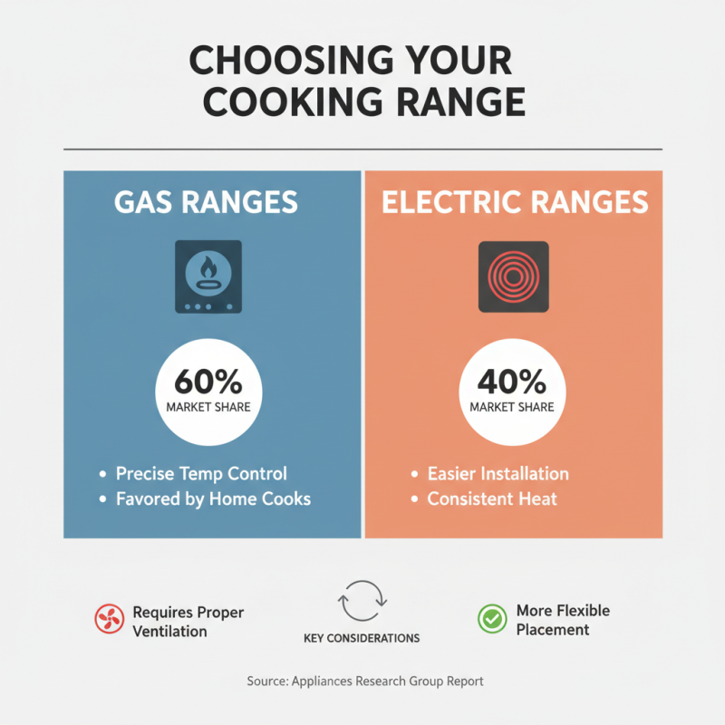 How to Choose the Best Cooking Range for Your Kitchen Needs?