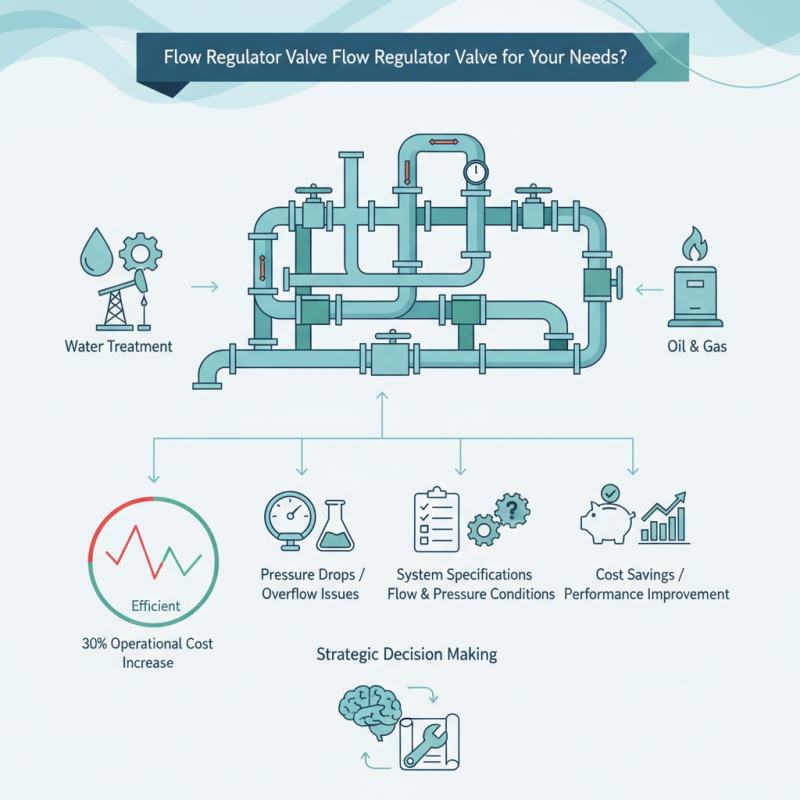 How to Choose the Right Flow Regulator Valve for Your Needs?
