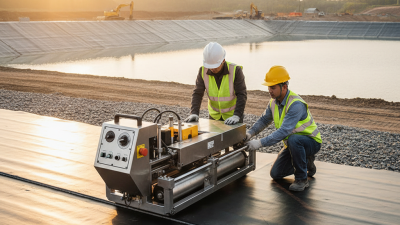 The Best Geomembrane Welding Machines for Efficient Projects?