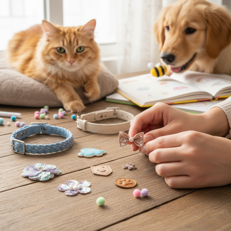 How to Choose Adorable Decor for Your Pet's Collars?
